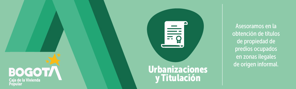  Bienvenidos a la Misional de Urbanizaciones y Titulación