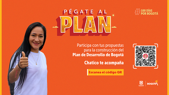 El Plan Distrital de Desarrollo de Bogotá 2024-2028 lo estamos construyendo entre todas y todos, con aportes de los diferentes grupos poblacionales que habitan nuestra ciudad.