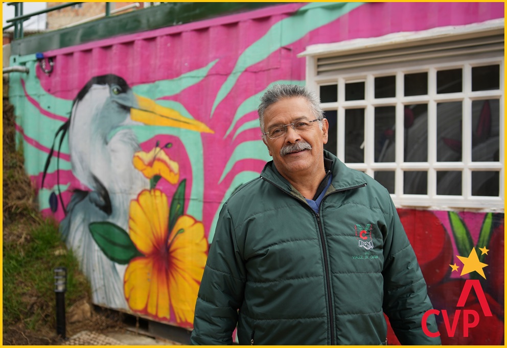 "Gracias a los esfuerzos de los vecinos, Valles de Cafam se ha convertido en un lugar representativo y simbólico, que hoy se destaca como el único ecobarrio de la zona" - Luis Hernán Sánchez, vecino y residente del sector.