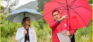 El director de la CVP, Juan Carlos Fernández, señaló durante la visita: “Estamos en el marco de ‘Vamos a la Obra’, junto a la Contraloría, con un acompañamiento permanente por parte del ente de control. Se trata de una visita positiva, ya que en este sector de Arboleda Santa Teresita contamos con un importante avance de obra, con un contratista actualmente enfocado en garantizar todos los servicios públicos: buena prestación de energía, acueducto, gas y demás servicios esenciales".