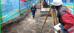 Obras de mejoramiento de barrios en el barrio La Flora, localidad de Usme.