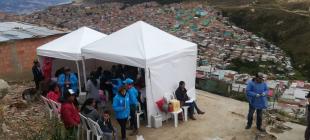 Gran feria de servicios de salud, vivienda y educación en Caracolí