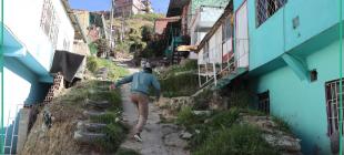 A través de la Caja de la Vivienda Popular se da inicio a las obras de mejoramiento de barrios en la UPZ Ismael Perdono - sector de Caracolí Ciudad Bolívar.