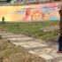 Secretaría del Hábitat y Pintuco pintaron el mural más grande de Colombia