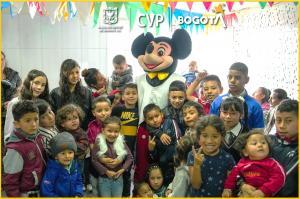 La Caja de la Vivienda Popular (CVP) se reunió con la comunidad de Ciudad Bolívar, en el sur de Bogotá, para celebrar junto a los niños y las niñas de las familias beneficiarias del Plan Terrazas